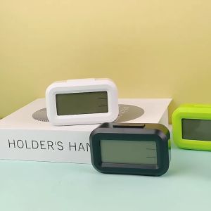 Đồng hồ điện tử mini để bàn màn hình LCD. Đa năng Báo thức Lịch Nhiệt độ (không kèm pin)