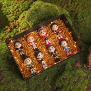 Blackpink Collectible Figurine Decorative Dolls for Girls PVC Material Static Model Blind Box Anime Gaming Collectibles