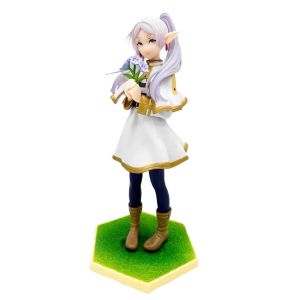 Bandai | 14CM Anime Sousou no Fern Noodle Stopper Figure Frieren Beyond Journeys End Model Frieren Toy Gift Collection Action Figure