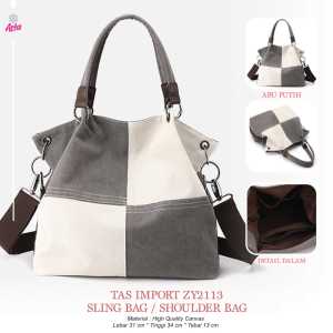 BISA COD Tas Keren Import Sling Bag / Shoulder Bag / Hand Bag High Quality Tas Import ZY2113 Koleksi Tas Kerenz