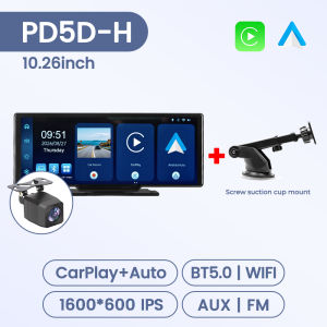 MEKEDE Wireless Carplay Android Auto MP5 Player Universal Car Radio Multimedia WIFI Video Recorder FM AUX Support the Camera