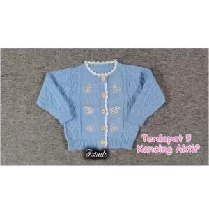 Cardigan Anak Rajut/Outer Anak Rajut/Sweater Rajut Anak Perempuan Cantik/Cardigan Baby CG VICTORIA