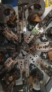 50pcs Oil pipe connection clip Water pipe clamp Gas pipe fastening Spring clip Hand pinch the snap ring Metal elastic pipe clamp