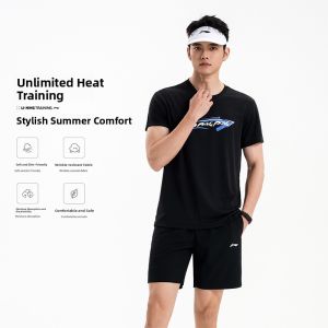 Li-Ning | Áo Thun Đào Tạo Thoáng Khí Khô Nhanh