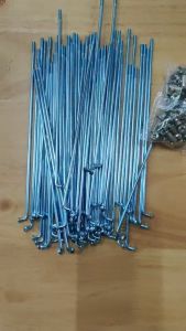 .ซี่ลวด สำหรับล้อรถเข็น ใช้กับขอบล้อมอเตอร์ไซค์ ขนาด 14 และ17 นิ้ว ซี่ลวดรถเข็น ซี่ลวดล้อมอไซ ลวดเข็นล้อรถ ลวดเข็นล้อ - Lazada