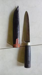 Pisau Dapur Baja HSS Pisau Daging Super Tajam