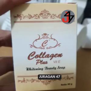 JURAGAN 47 - Sabun Collagen Plus Vit E- Sabun Batang Collagen