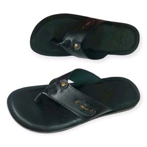 SANDAL KULIT PRIA ( GARANSI KULIT SAPI 100% ) MODEL 4007 COKLAT ( PREMIUM HIGH QUALITY )