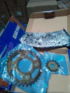 gearset gear paket kumplit karisma 14T/35T 428-104L PNP Supra 125 suprafit new fit x fit s dll sky part