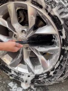 11Pcs Car Cleaning Tool Set Duster Pointed Hub Brush Long And Short Cleaning Brushes Suitable for Car Cleaning Tool
