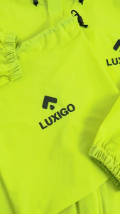 Jas Hujan Ransel Wanita LUXIGO BACKPACK01 Raincoat Pria Wanita PVC Premium Backpack Tebal Waterproof Seam Seal