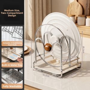 youqin | Stainless Steel Storage Rack for Chopping Boards Utensils