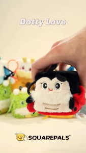 Squarepals - Insect Collection Squishy Plushie Keychain Bag Charm (7cm) (10cm)