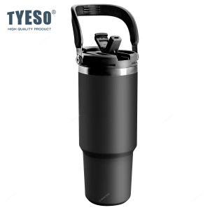 TYESO | Tyeso 750ML Stainless Steel Vacuum Cup Cold Hot Double-layer Insulated Cup Tumbler Thermo Water Bottle Car Travel Mug Coffee Cup