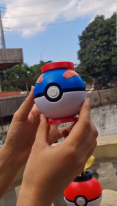 BrightBerry Pokeball Display Stand Pokemon Character Toy Pokemon Collectibles Mini Figures
