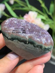 kristal murah 天然三色😃 绿红紫💁♀️紫水晶原矿💜Raw Amethyst ✅绿幽灵Green Phantom ✅红幽灵Red Phantom ✅紫水晶 Amethyst #紫水晶 #水晶能量 #原矿水晶#amethyst #crystal #johorbahru