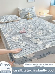 MENGWEIJUE | Cooling Icy Silk Washable Bed Sheet Set