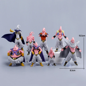 Bandai | Anime Dragon Ball Figure Goku Buu Fat Buu Figurine Statue Model PVC Collection Desktop Action Figure Kid Gifts