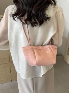 Jiguang New Chinese Style Urban Simple Waterproof Bucket Bag Single Shoulder Crossbody Womens Handbag Vegetable Basket Shape