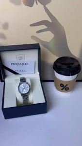 POEDAGAR Top Elegant Womens Watches Stainless Steel Date Week Woman Watch Waterproof Luminous Fashion Ladies Watch Quartz Reloj
