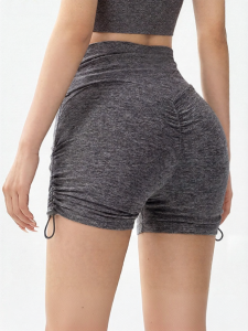 aziztas | High Waist Buttocks-Lifting Womens Shorts for Yoga Running Cycling