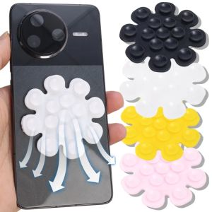 Double Sided Silicone Suction Cup Phone Mount Mini Suction Sticker Mount Car Navigation Bracket Universal Mobile Phones Stand