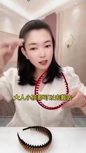 Korean Style Wave Metal Hairband Non‑Slip Fashion Hair Hoop Headband Hair Accessory for Women