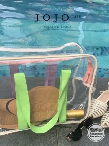 Large Capacity Waterproof Jelly Bag for Beach Vacation