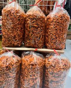 Basreng pedas daun jeruk / basreng original daun jeruk / basreng viral raja ngemil / basreng renyah / basreng bumbu basah varian 1 kg / 500 gram / 250 gram / 100 gram / 50 gram / makanan pedas / cemilan pedas / makanan viral tik tok / cemilan pedas viral