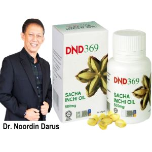 DND369 RX369 Sacha Inchi Oil 500mgx60 Softgel Dr. Noordin Darus DND 369 Zemvelo