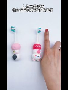 0-5years old Toothbrush Brush for kids with Case Little Dinosaur Teeth Care Ten Thousand Soft Hairs Toddler Oral Care Toothbrush