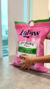 Cát Vệ Sinh Cho Mèo LaPaw Than Hoạt Tính Siêu Vón Cục Khử Mùi Tốt Thơm Lâu Ít Bụi Bao 8L/20L