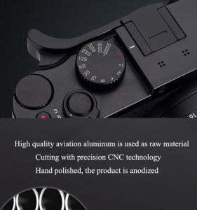 Milicase Leica Q3 Q2 M11 M11P M10R/P Thumb Grip Ultra Leather Large Thumb Feeling Magnesium Alloy Multi-purpose Design