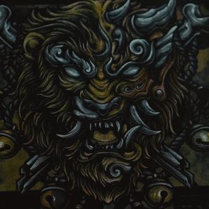 Longsleeve Kaos Distro Jepang Tshirt Pria Branded Japanese Art Guntai Cloth Akuma