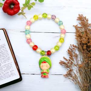 Gelang Aisyah - Gelang Anak elastis 13cm - Gelang Kids - gelang manik manik anak perempuan