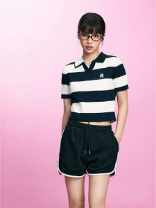 spao | Summer Knit Short Sleeve Women T Shirt