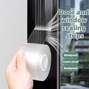 Nano Single-sided Tape Windproof Tape For Doors And Windows Gap Sealing Strip Strong Traceless Windshielding Tape