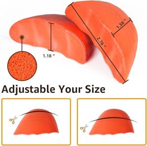 INEOO ปลั๊กเสียบหัวโฟม PU สำหรับผู้ชายผู้หญิงนุ่มป้องกันการสึกหรอพื้นรองเท้าที่เต็มไปด้วยนิ้วเท้ารองเท้าส้นสูงป้องกัน Relief ปวดแผ่นครึ่งขนาดปรับได้