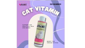 Pro Mills Cat Vitamin 250ml / Vitamin Kucing Pro Mills 250ml