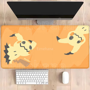 Potdemiel | Anime Mouse Pad Pokemon Mimikyu Kawaii PC Keyboard Overlock Gaming HD Printing E-sports Mousepad Offices Non-slip Base Desk Mat
