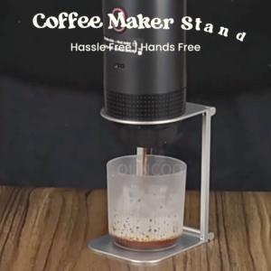 Ouncoo Portable Coffee Machine Stand Aluminum Alloy Foldable For Drip Brewer Holder Strong Durable