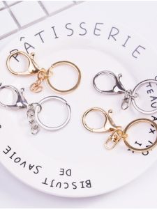 Metal Keychain Multi-Spec Lobster Clasp Key Ring Pendant Accessories for Bags And Clothes Fashionable And Durable