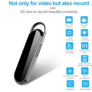 1080P Digtal Recorder Camera Oculta Wide View Angle Portable Small Nacklace Audio Video Voice DV Dictaphone 4-128GB Action Cam