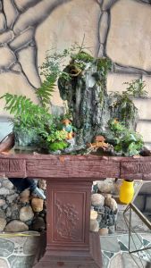 Hòn Non Bộ Làm Từ Đá Thác Nước Đẹp Dài 65cm rộng 35cm cao 52cm