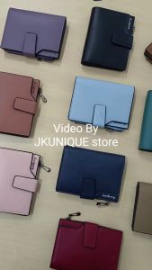 Baellerry Dompet Perempuan  Woman Trifold Mini Small Short Purse Wallet Bag Pouch Beg Women Duit Dompet Kecil Lady Perempuan Wanita