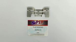 PLAT DISKPAD SUPRA X - PLAT PENAHAN KAMPAS CAKRAM DEPAN SUPRA X / 125 / KARISMA / MEGA PRO / TIGER (HARGA PER 1 PCS)