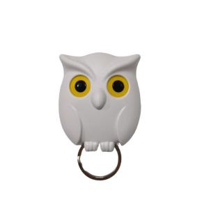 Creative Blinking Owl And Peacock Shape Cloud Strong Magnet Key Holder Product Butterfly Keychain Accessory for Bags And Shoes
