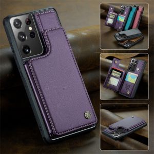 Flip Matte Leather Phone Case For Samsung Galaxy A13 A23 LTE A33 A53 A73 A04s A 13 A 23 A 33 A 53 A 73 A 04s 4G 5G Card Slot Wallet Bracket Magnetic Casing Shockproof Back Cover