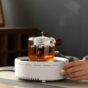 Alechaung เตาไฟฟ้ามินิ 800วัตต์ ต้มกาแฟ เตาไฟฟ้ามินิ มอล เตาเซรามิคพกพา เตาอู่นอาหาร เตาเซรามิคพกพา เตาไฟฟ้ามินิมอล เตาอุ่นอาหาร