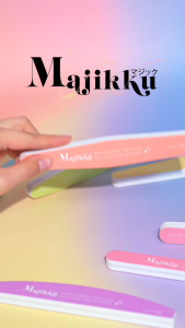 Majikku บัฟ ตะไบละเอียด พรีเมียม Buffer Nail File กระดาษทรายจากเกาหลี ใช้งานนาน ทำความสะอาดได้